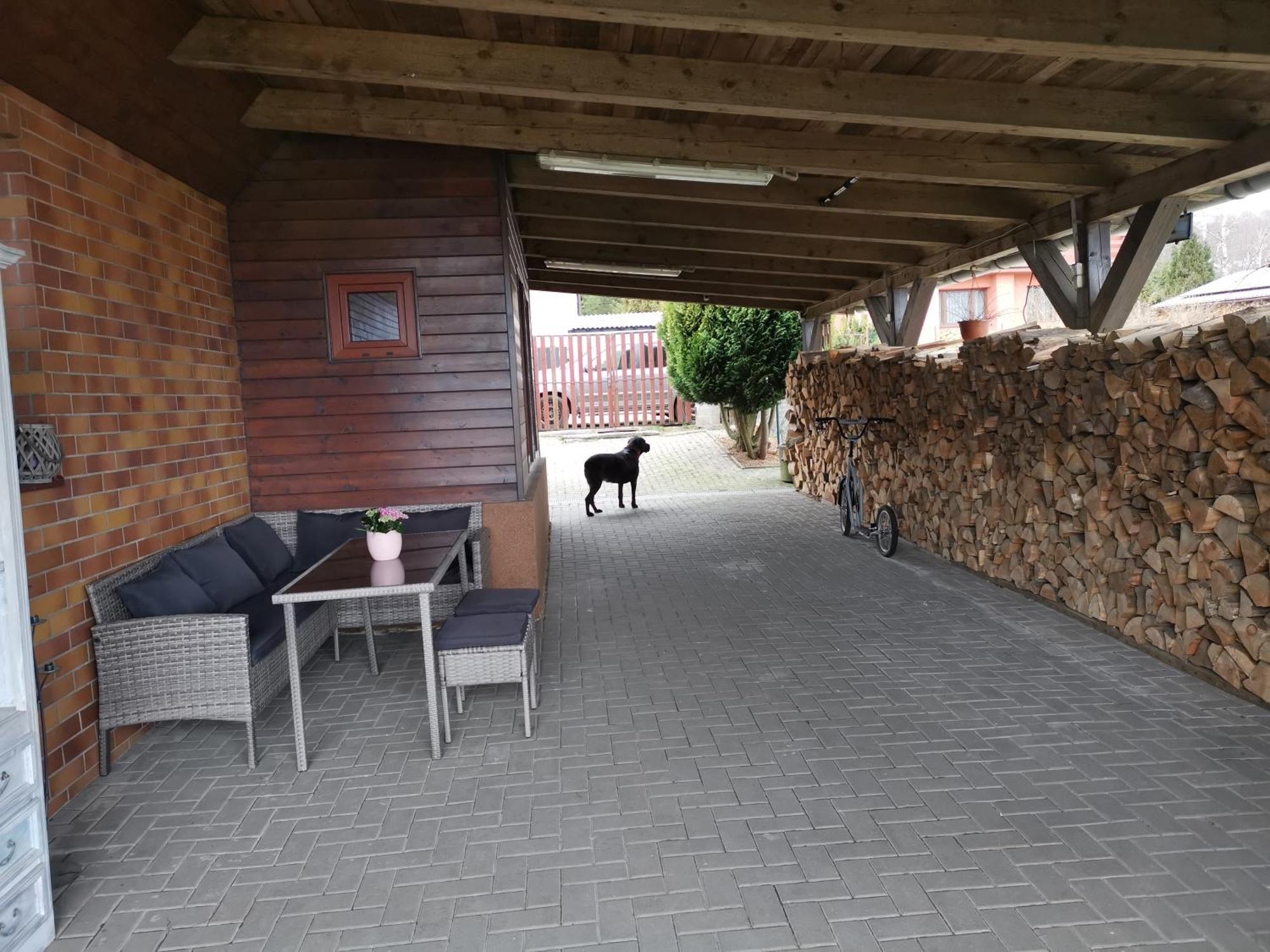 Apartman Jako U Babicky Тиса Экстерьер фото